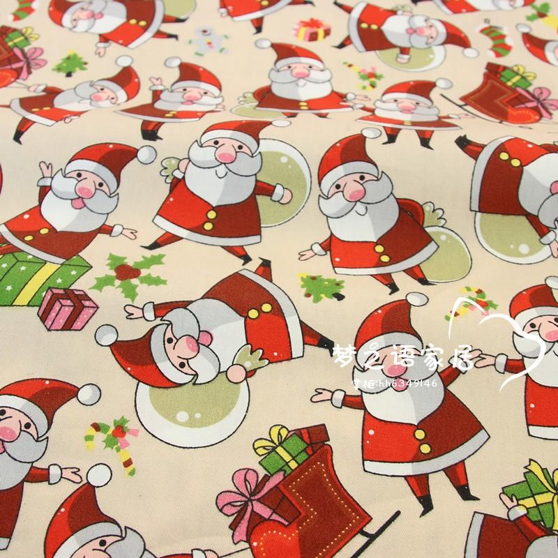 Schneemann Weihnachtshirsch Serie bedruckt DIY Nähen Twill 100% Baumwollstoff für Babykleidung Bettwäsche Textil Tilda Quilting Stoffe