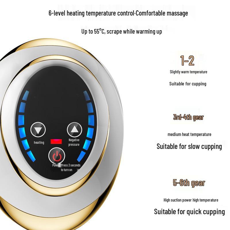 Electric Guasha Meridian Brush & Cupping Massager