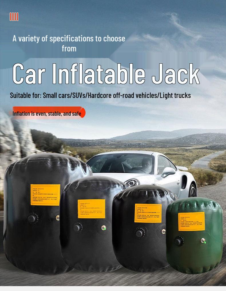 Inflatable Off-Road Airbag Jack - 3T/4T/5T Capacity for Auto Rescue and Repair