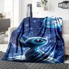 1pc S-Stitch9 Blanket, Gift, for Men and Women, Soft Blanket, Good for Sofa Bed Couch Travel, Lightweight Flannel Blanket