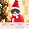 Holiday Pet Cloaks Outfit Christmas Comfortable Washable Polyester Cats Apparels Photo Props