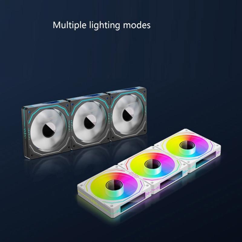 ARGB Controller PWM Cooling Fan Hub with Power Supply Cable ARGB Splitter PWM ARGB Hub Splitter for Motherboards