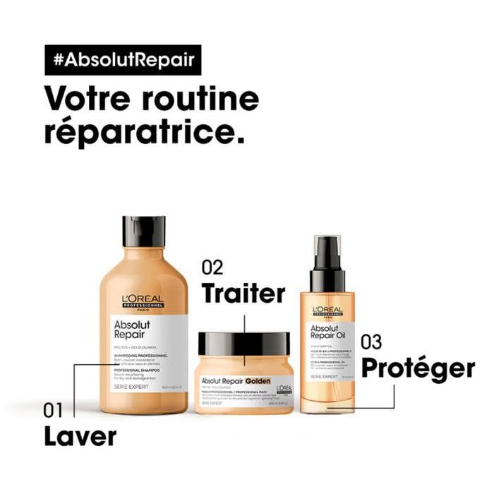 Aceite 10 en 1 - L'Oréal Professionnel - Serie Expert - 90ml - Reparador - Brillo