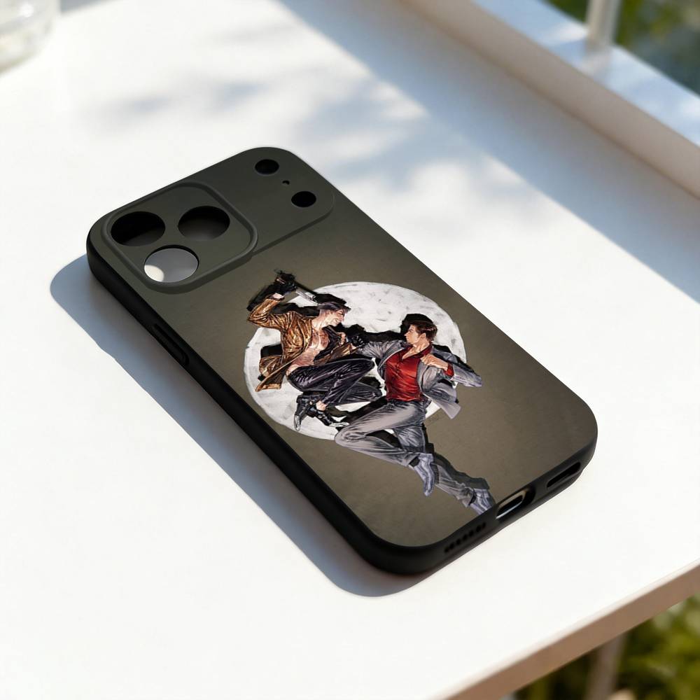 

Funny Yakuza 0 Game Phone Case Silicone Black Soft For iPhone 17,16,15,14,13,12,11,Pro,Max,Plus,E,SE4,Air,Mini iPhone17pro