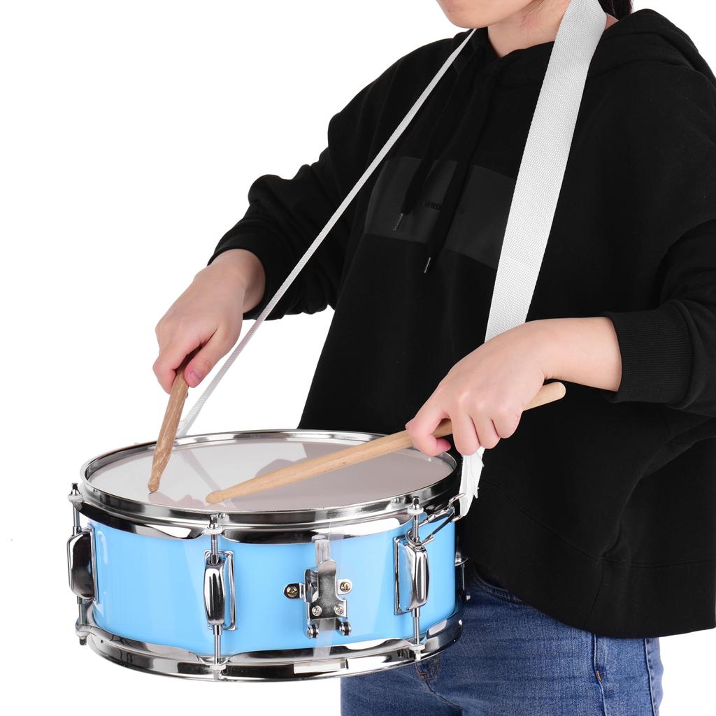 12inch Snare Drum Head with Drumsticks Shoulder Strap Drum Key for Student Band Drum Head for Kids Snare Drum Snare Drum 12inch