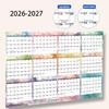 2026 Double Sided Erasable Calendar 48x32Inch Full Year to View Calendar Wall Mount Yearly Planner Dated for Home Office