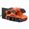 VEVOR 750W Belt Sander 7.6 x 53.3 cm Woodworking Belt Sander 6 Speeds 630-1200 FPM, 2-in-1 Handheld & Benchtop Sanding Machine with 2 Dust Bags