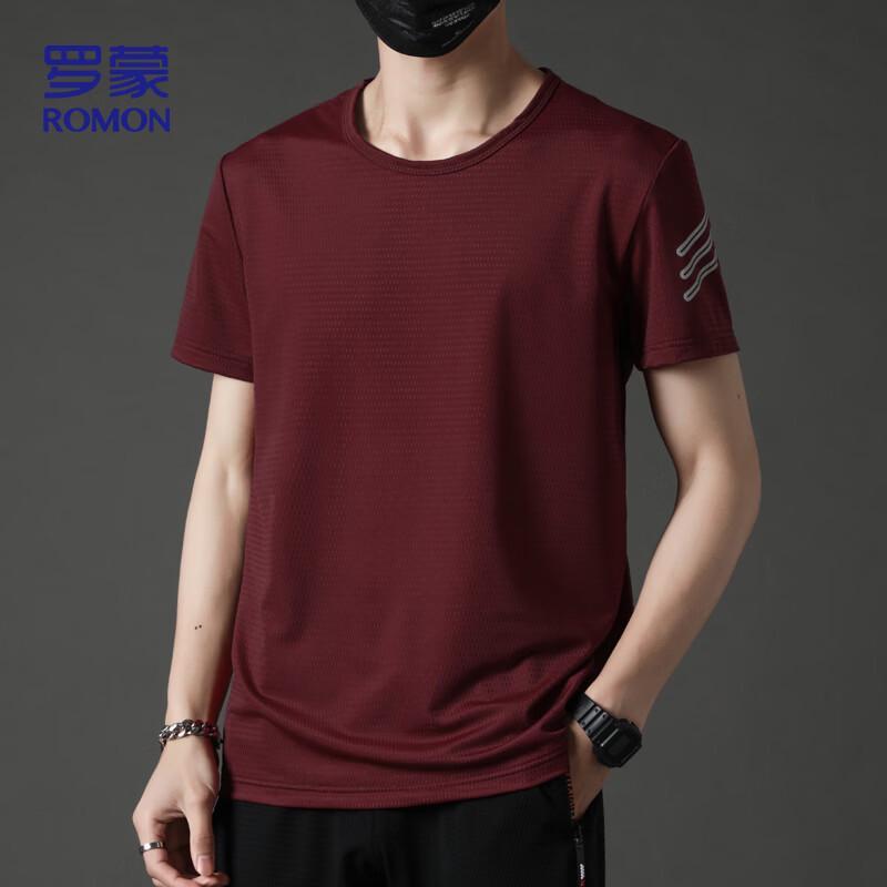 ROMON Men's Ice Silk Quick Dry Sport T-Shirt
