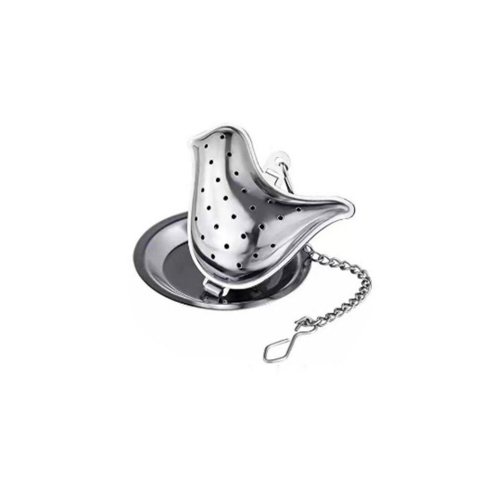 Bird Duck Teapot Shape Tea Accessories Coffee Filter Spice Strainer Tea Infuser Herbal Spice Filter