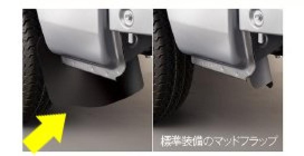 Genuine DAIHATSU HIJET TRUCK Mudguards Long (Front, Type)