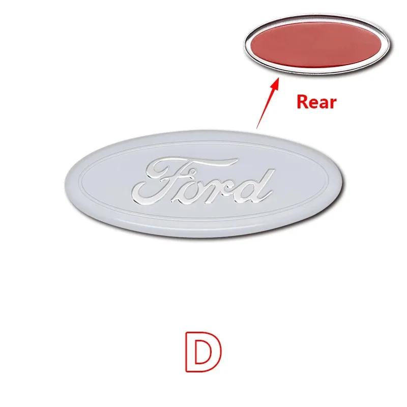 LLKC3 5.8cm Car Steering Wheel Center Badge Logo Sticker Steering Wheel Logo Sticker For Ford Focus 3 MK2 Fiesta MK7 Mondeo MK4 Fusion