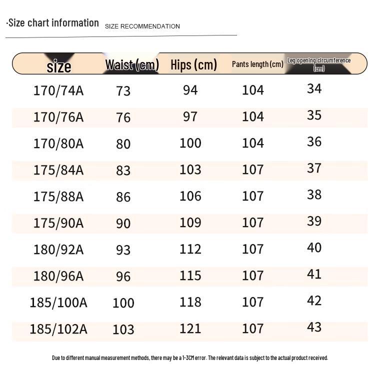 Hodo Men's Autumn/Winter Easy-Care Commuter Trousers