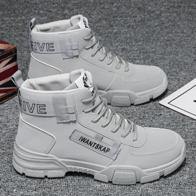 2024 Nové pánské boty Plyšová vlna zimní boty Pánské boty Extra velké kotníkové boty Pánské sněhule Zimní teplé šněrování