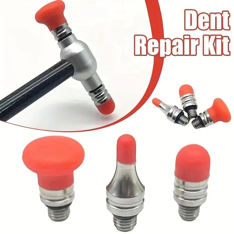 3pcs Car Body Dent Repair Hammer Automobile Body Versatile Repair Tool Car Concave Convex Shaping Repair And Leveling Tools