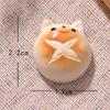 *Creative Dogs Bread Donuts Figurines Miniature Fashion Kitchen Food Toy Desktop Car Ornament DIY Decoration Accessories Gifts