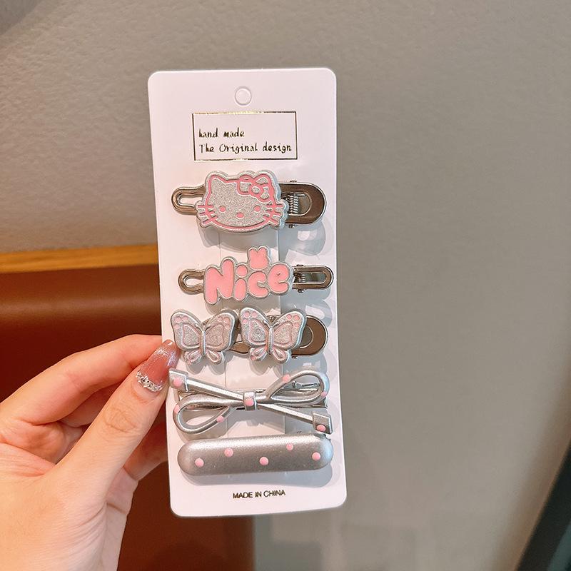 KT Cat Kids' Cute Bangs Hair Clips - Children's Hair Accessories