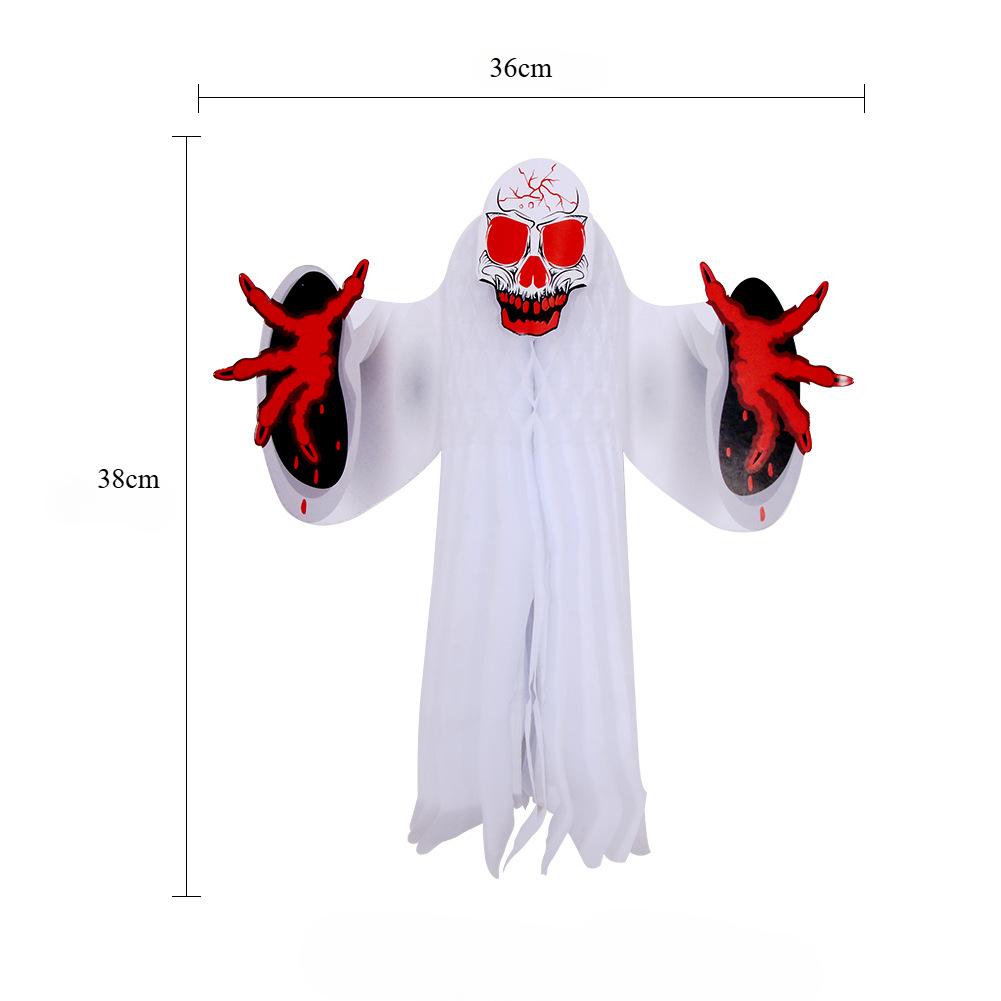 Terrifying Halloween Party Supplies Banners, Balloons, Spiders and Skeleton Ghosts, Halloween Tablecloths, and Halloween Party Decoration Cake Sets