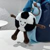 Kawaii Sports Ball Plush Keychain Coin Purse Football Basketball Tennis Baseball Stuffed Toy Cute Bag Decor Birthday Gifts Girl
