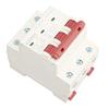 3P Miniature Circuit Breaker DIN Rail Mounted Short Circuit Protection Switch DC 750V 63A 6000A