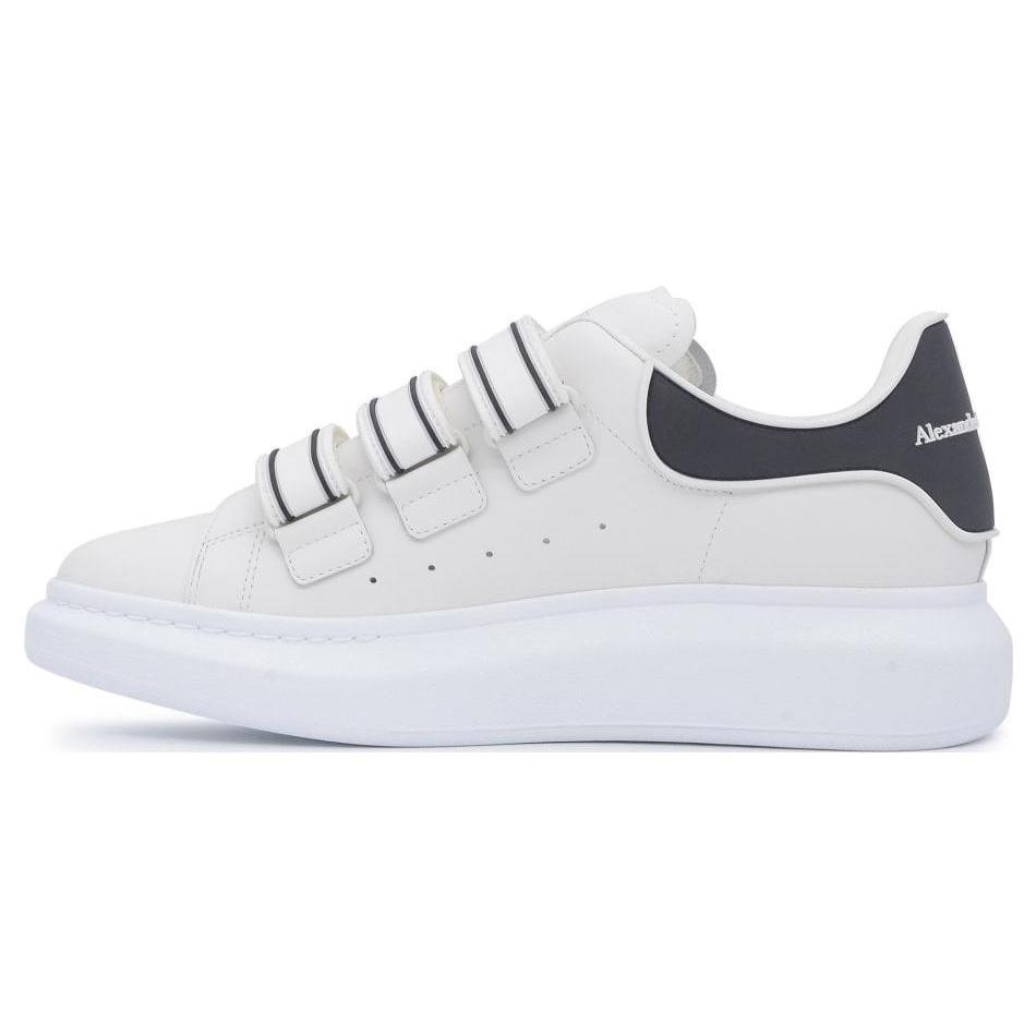 

Мужские кожаные кроссовки Alexander McQueen с круглым носком, на шнуровке, низкие 43