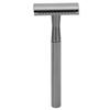 Zinc Alloy     Men Portable Brass Handle Double   Shaving   with Base for Face Grooming