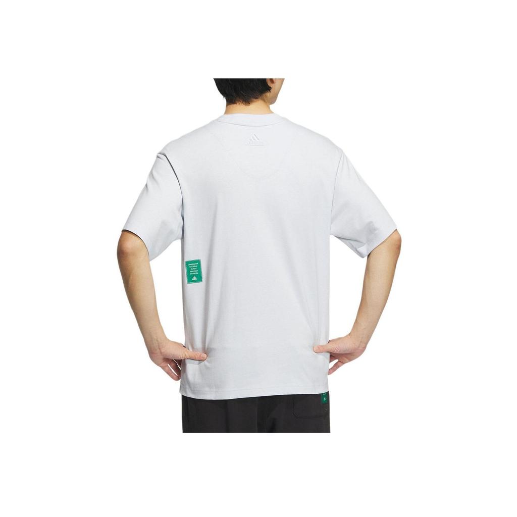 Adidas ST FL GFX Tee Unisex Tops Light-Blue IT3926