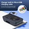 PALO 1.2V NI-MH AAA 1100mah Rechargeable battery AAA NIMH 3A Batteries With 4 Slots USB charger for 1.2V/1.5V AA AAA Battery