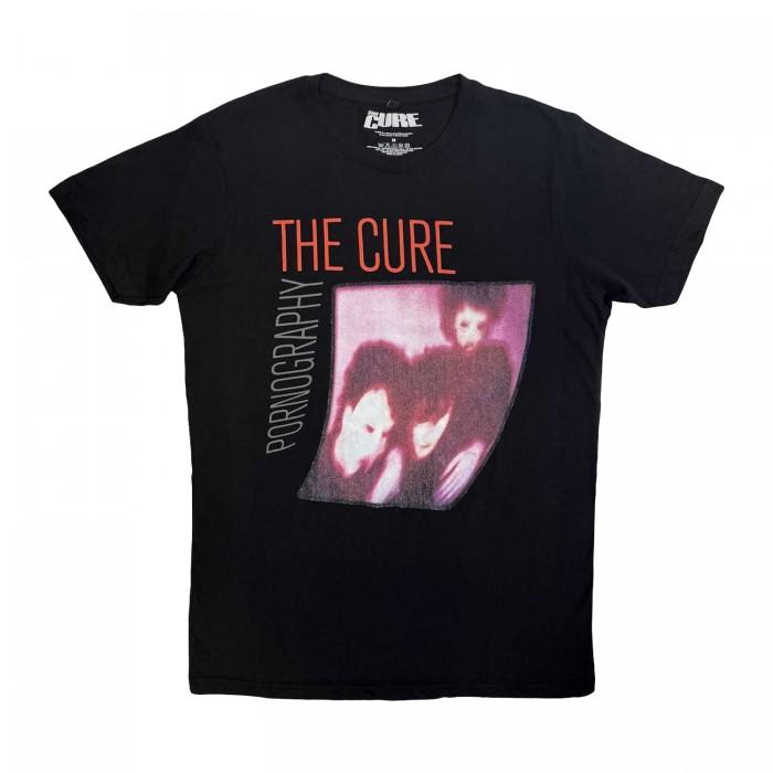 The Cure Unisex Adult Pornography Photo Warped T-Shirt