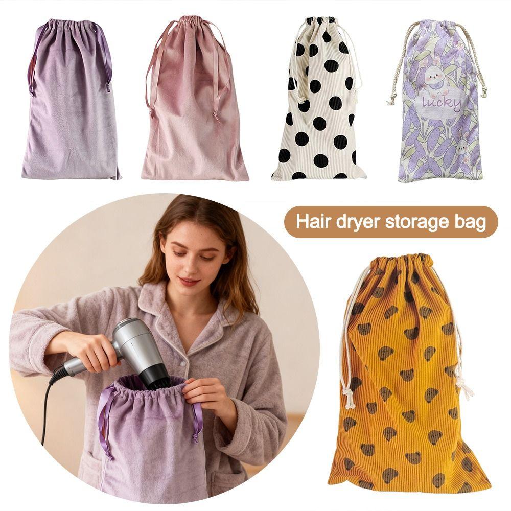 Large Capacity Hair Dryer Storage Bag Hair Dryer Dust Bag for Lefen Dyson for Hair Dryer