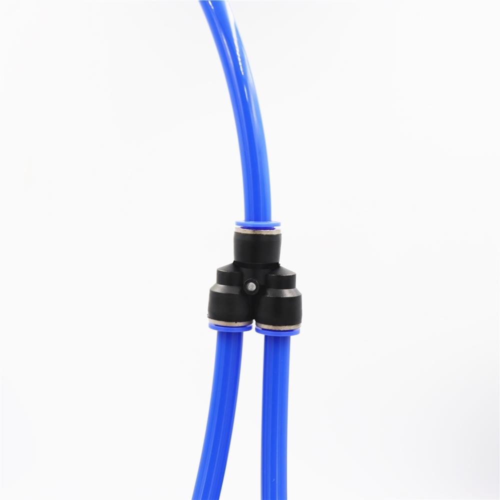 1Pcs Quick pneumatic plastic joint PU pipe butt joint, hose trachea joint, pneumatic components.Quick plug pneumatic valve