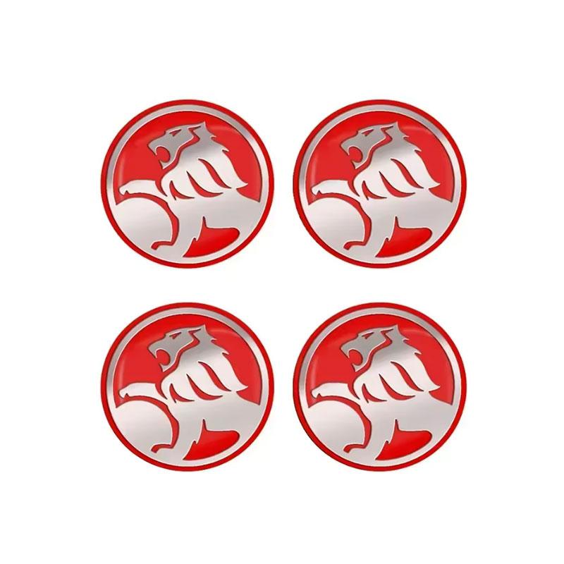 4PCS/LOT 56MM 3D Car Wheel Center Wheel Hub Cap Auto Refit Sticker Decoration Accessories Case For RIP HoldenCar Styling