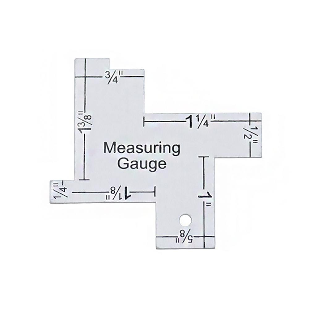 1/2pcs Precision Seam Measuring Gauge Quilting Ruler Template Sewing Ruler Patchwork Sewing Quilting Craft Accessories Tools