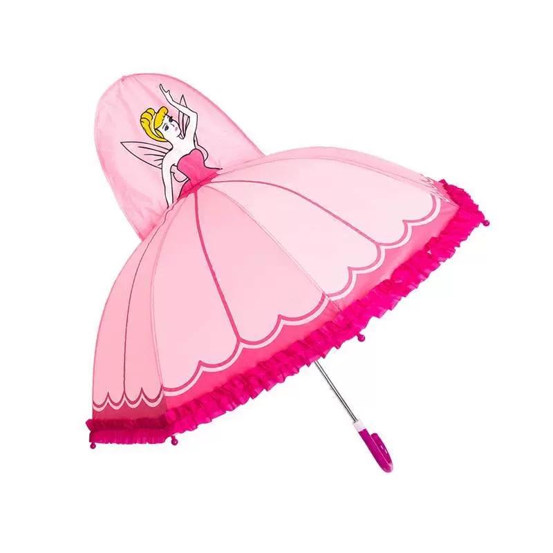 Kids Mini Small Umbrella Toy Kindergarten Self-Opening Umbrella Baby Umbrella Male Cartoon Little Girl Princess Sun Umbrella Female