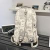 School bag high value dark lines gradual change color junior high school students lightweight versatile leisure outdoor