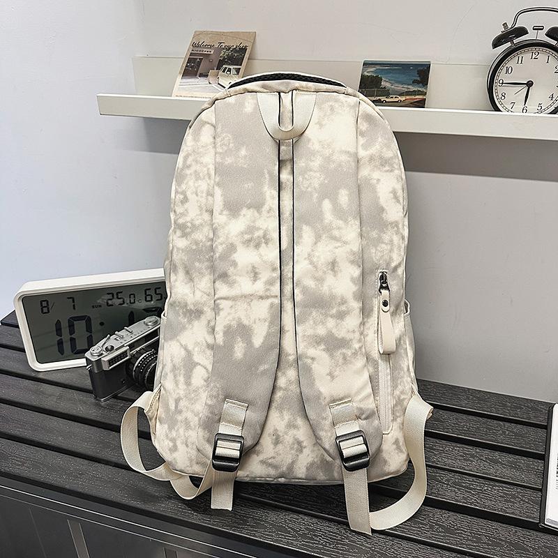 School bag high value dark lines gradual change color junior high school students lightweight versatile leisure outdoor