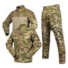 Olive Green Camouflage Training Suit - Durable Outdoor Workwear for Men and Women