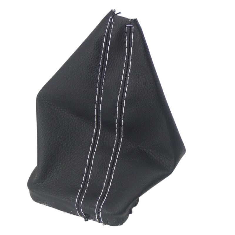 Left Driver Side Leather Gear Shift Knob Lever Shifter Case Gear Shift Collar For Volkswagen VW Golf 7 MK7 7.5 DSG
