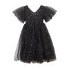 2025 Summer Star Mesh Princess Dress - Children's Gauze Skirt for Big Kids, 430g