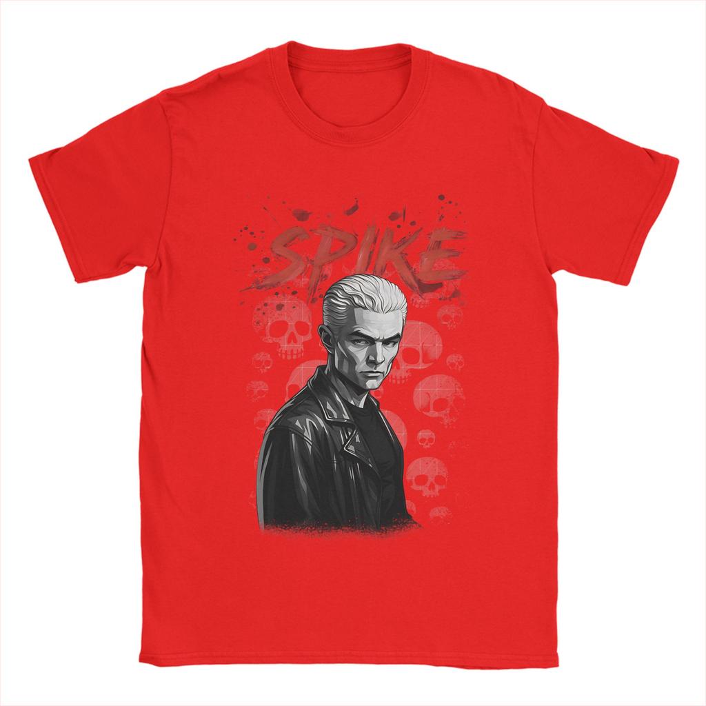 Men Women New Arrival Buffy Spike The Vampire  Tee T Shirt Pure Cotton  Tshirts Clothing