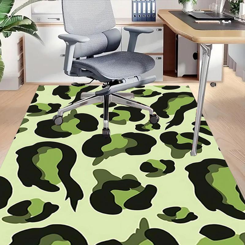 1PC Leopard print Extra Large Non Slip Floor carpet, Office, family, bedroom, Studio Large Area Rug Indoor Rugs, Vibrant Colors