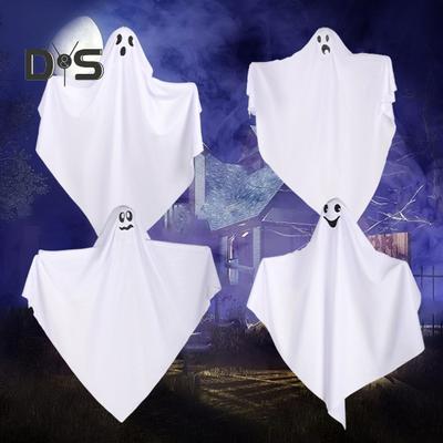 Fantasma Appeso di Halloween Spettrale LED Luminoso a Batteria Fantasma Volante Decorazione Esterna per Oggetto di Scena per Festa in Casa Infestata