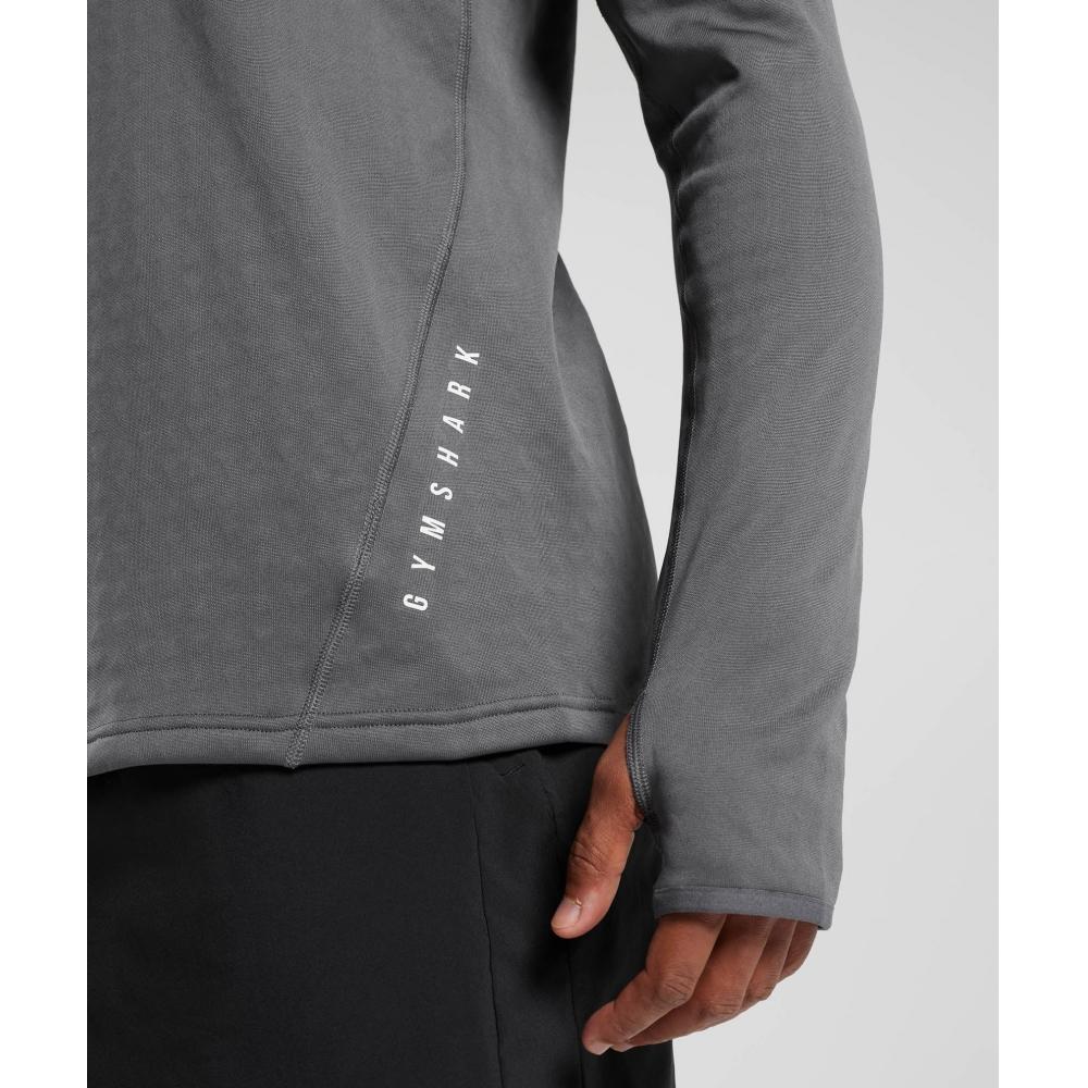 Gymshark Sport Crew Sweatshirt Dark Grey A2a7z Gb7h