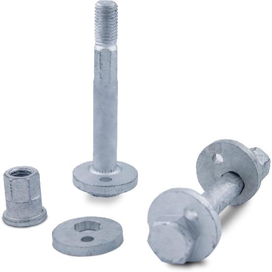 Kit Bulloni di Regolazione Tirante Posteriore, Bulloni Eccentrici Posteriori Compatibili con Chrysler Sebring 200, Dodge Avenger Caliber Durango Journey, Jeep Compass