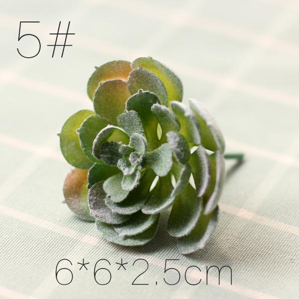 Realistic Fake Succulent Plants for Indoor & Outdoor Wall Decor