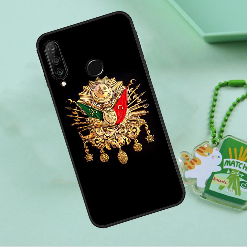 Ottoman Empire Coat Of Arms For Huawei Nova 8i 11i 12i 12s 9 10 SE Y90 Y60 Y70 Y72 Y61 Y91 P20 P30 P40 Lite P60 Pro Case
