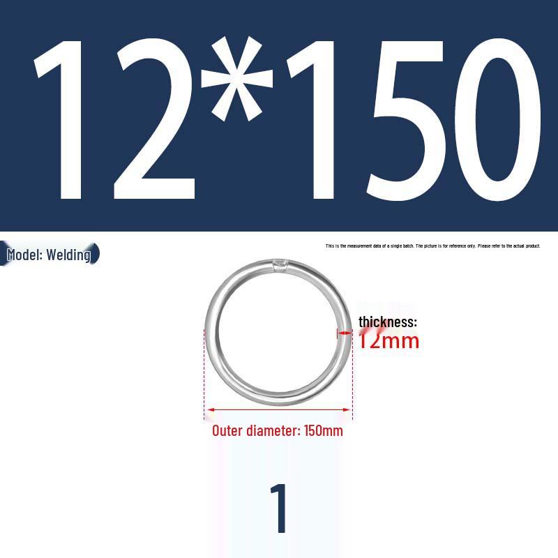 304 Stainless Steel Seamless O-Ring for Lifting and Hammock Yoga Connection