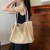 New ArrivalS Open Run Women S Rattan Shoulder Bag Zipper Large Capacity
