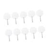  10 Count Handheld Fan with Sublimations Blank for DIY Projects for Weddings and Event