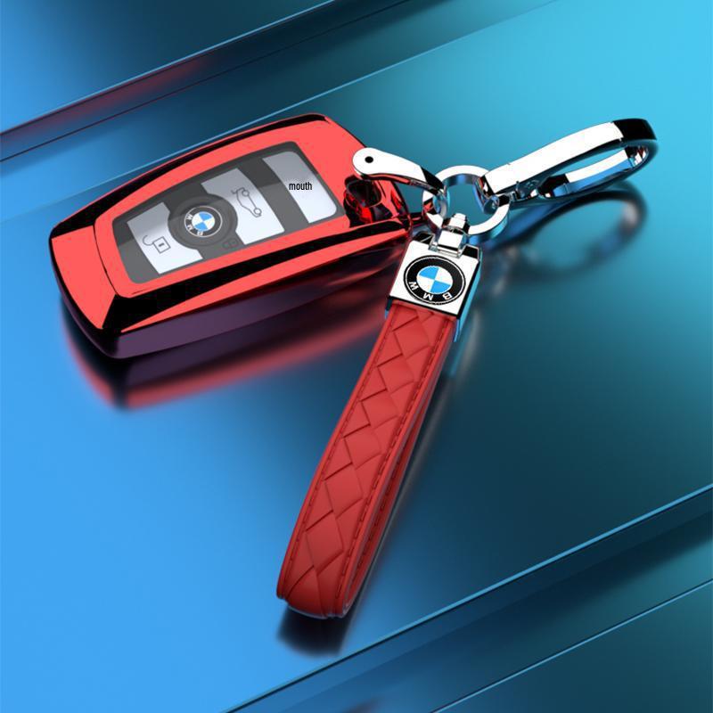 Kompatible BMW Schlüsseletui für X3, X4, 1er, 3er, 5er & 7er Serie - Dekorative Schlüsselschale & Kette