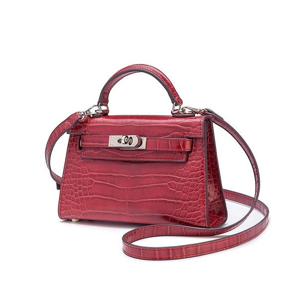 mini crocodile kelly bolsa